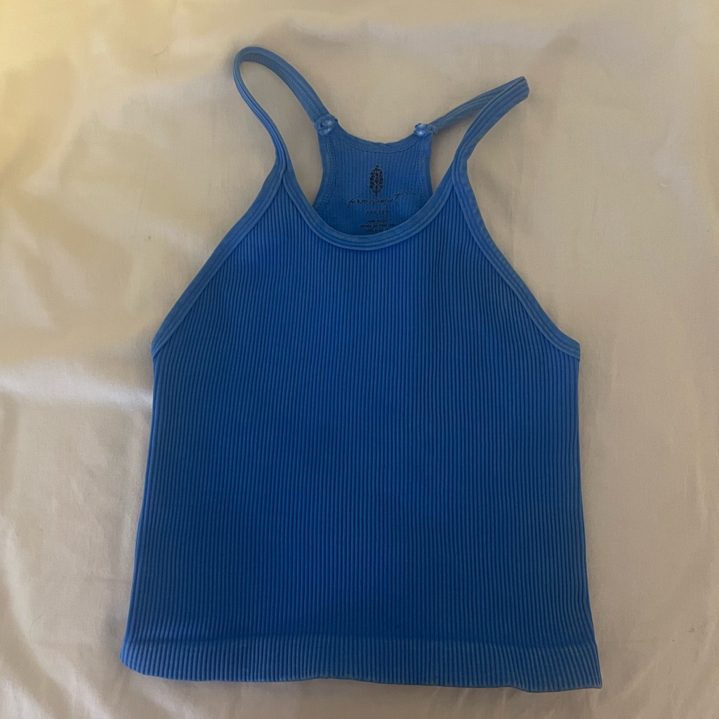 Free People Happiness Runs Long Crop Tank